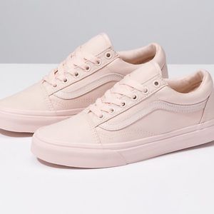 Blush colored vans